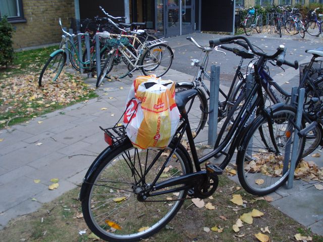 Mi bici en Malmo.